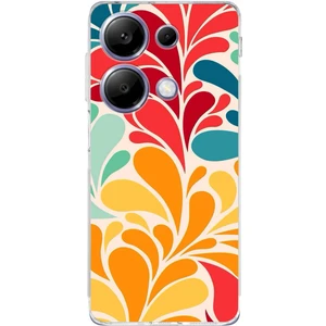 Printify Xiaomi Redmi Note 13 Pro 4g ile Uyumlu Retro Color 5  Kamera Korumalı Şeffaf  Kılıf