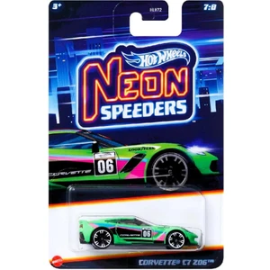 Hot Wheels Neon Yarışçılar HLH72 - Corvette C7 Z06 HRW81