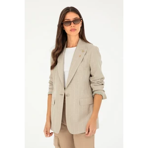 U.S. Polo Assn. Kadın Haki Ceket 50285344-VR027