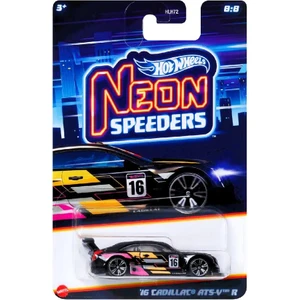 Hot Wheels Neon Yarışçılar HLH72 - 16 Cadıllac Ats-V R HRW82