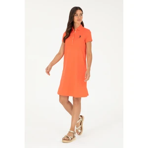 U.S. Polo Assn. Kadın Nar Çiçeği Elbise (Örme) 50280038-VR039