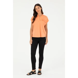 U.S. Polo Assn. Kadın Siyah Pantolon (Kanvas-Chino) 50281692-VR046