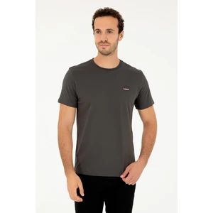 U.S. Polo Assn. Erkek Antrasit Tişört 50294329-VR006