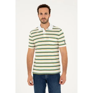 U.S. Polo Assn. Erkek Beyaz Tişört 50288320-VR013
