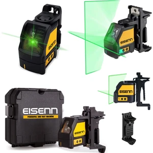 EISENN German EW088 K Otomatik Hizalamalı Yatay ve Dikey Yeşil Çizgi Lazer Çizgi Distomat