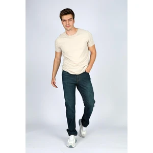 Lee Cooper Rico Yüksek Bel Normal Kesim Düz Paça Yeşil Erkek Jean Pantolon