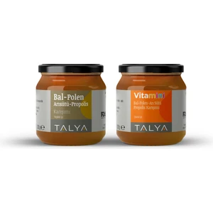 Aile Bal Seti (Bal-Polen-Arı Sütü-Propolis Karışımı + Vitamini Bal-Polen-Arı Sütü-Propolis Karışımı)