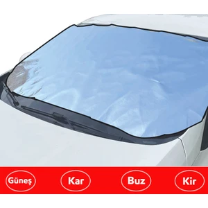 4 Mevsim Metalize Cam Koruyucu Örtü