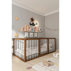 Givayo Wood's Frodo Ahşap Bebek Çocuk Montessori Yatak Kapılı