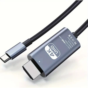 Fxn-C1 Ultra Hd 4K Type-C HDMI Adaptör Kablosu Yüksek Hızlı 60Hz Ekran Görüntü Aktarım Kablosu
