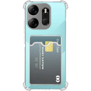 Tecno Spark Go 2023 Kapak Kamera Korumalı Kartlıklı Darbe Emici Özellikli Şeffaf Silikon Kılıf