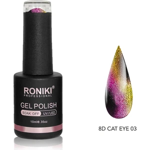 Kedi Gözü Kalıcı Oje 8D Galaxy Cat Eye 03 10ml