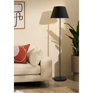 Metal Lambader Siyah Konik Kumaş Abajur ML719