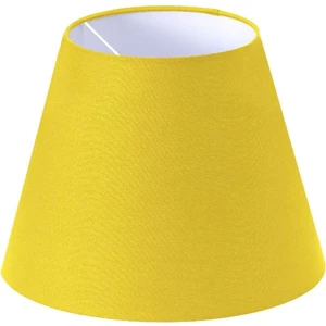 Sarı Lambader Başlığı Konik Kumaş Çap 35 cm LB823