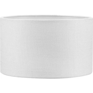 Beyaz Lambader Başlığı Çap 30 cm Silindir Kumaş LB814