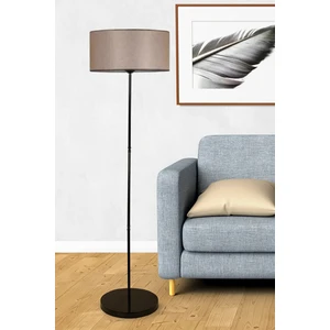 Bej Lambader Metal Siyah Ayaklı ML709