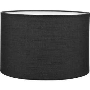 Siyah Lambader Başlığı Çap 30 cm Kumaş Silindir LB816