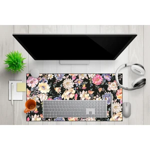 Mikrofiber Dekoratif Mouse PAD,40X80  7mm Kalınlık, Kaygansız Taban, Leke Tutmaz, Su Geçirmez, Ofis Aksesuarı