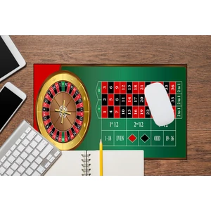 Mikrofiber Dekoratif Mouse PAD,40X80  7mm Kalınlık, Kaygansız Taban, Leke Tutmaz, Su Geçirmez, Ofis Aksesuarı