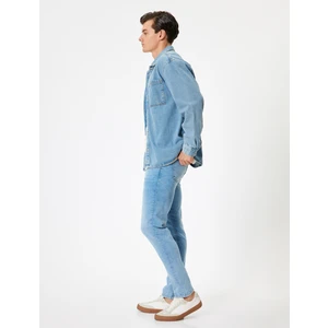 Skinny Fit Kot Pantolon - Michael Jean