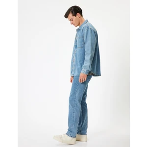 Straight Fit Kot Pantolon - Mark Jean