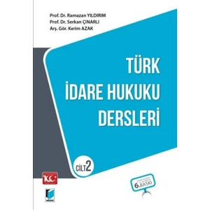 Türk İdare Hukuku Dersleri 2. Cilt - Ramazan Yıldırım
