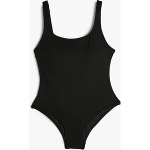 Basic Mayo U Yaka Kalın Askılı Astarlı