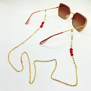 Gözlük İpi Aksesuar Detaylı Gözlük Zinciri