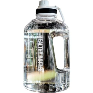 Açık Hava Sporları Fitness 2.2l Büyük Kapasiteli Gradyan Plastik Bardak Uzay Bardağı Ton Su Kovası Yetişkin (Yurt Dışından)