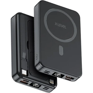 X-PowerMagDuo Magsafe Uyumlu 10.000 mAh 15W PD 20W Kablosuz Powerbank - Taşınabilir Şarj Cihazı