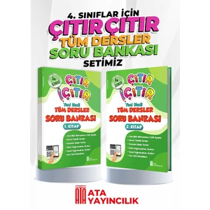 Ata Yayıncılık 4. Sınıf Çıtır Çıtır Tüm Dersler Soru Bankası Set 1 Ve 2