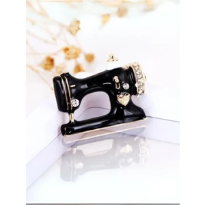 Punky Store Gold Detaylı Dikiş Makinesi Broş