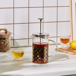 Game Borosilikat Cam French Press 600 ml