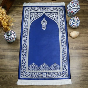 Rumi Desen Seccade Lacivert
