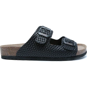 Kifidis Softstep K10260DK Kifidis Soft Step Kadın Çift Bantlı Deri Mantar Terlik 36-41