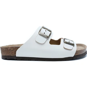 Kifidis Softstep K10260DK Kifidis Soft Step Kadın Çift Bantlı Deri Mantar Terlik 36-41