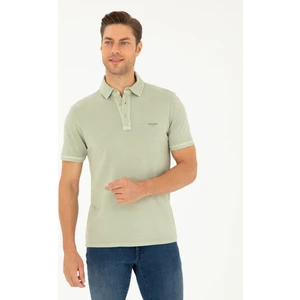 Pierre Cardin Erkek Yeşil Slim Fit Tişört 50285411-VR016
