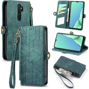 BDT Boutique Oppo A9 Için Flip Case 2020/A5 2020 Darbeye Cüzdan Deri Kılıf Flip (Yurt Dışından)