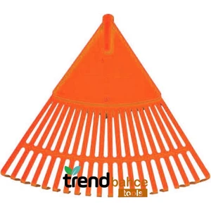 Trend Bahçe Plastik Turuncu Bahçe Tırmığı (1 Adet)
