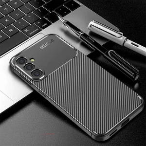 Galaxy S24 Uyumlu 3D Kamera Korumalı Karbon Leke Tutmaz Darbe Emici Kılıf