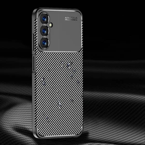 Galaxy A05S Uyumlu 3D Kamera Korumalı Karbon Leke Tutmaz Darbe Emici Kılıf