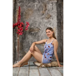 Sude Homewear Kadın Ip Askılı Şort Pijama Takımı
