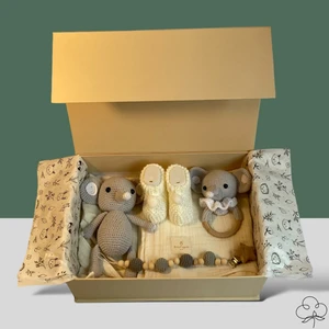 Bebek Hediye Kutusu / Babyshower Yenidoğan Hediye Seti - Elephant Box 1
