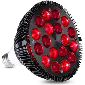 Kırmızı Işık Terapisi Ampulleri (18 Led) - 660 Nm Kırmızı ve Nm Yakın Kızılötesi Dalga Boyları - Ağrı Giderme ve Cilt Gençleştirme (Yurt Dışından)