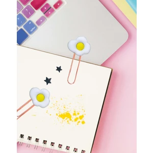 2'li Sevimli Yumurta Karikatür Ataş