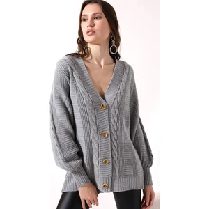 Işılda Fashion Kadın Giyim Düğmeli Hırka