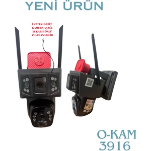 O-KAM-3916 4g 6mp Dual Lens Solar Ptz Camera