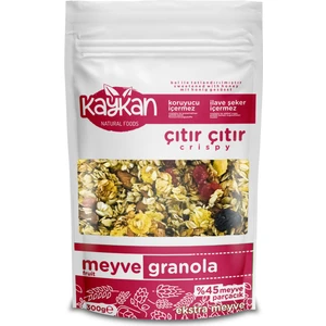 Kaykan Meyve Granola Meyve Enerji Karışım 300GR