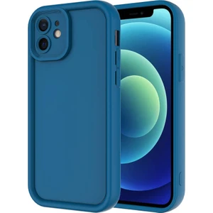 Techno Guru iPhone 12 Kamera Korumalı ve Ergonomik Şık Ananas Silikon Kılıf