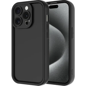 Techno Guru iPhone 15 Pro Max Kamera Korumalı ve Ergonomik Şık Ananas Silikon Kılıf